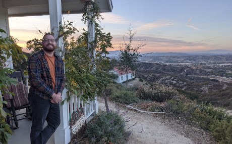 Photo of Danny Ruffing at the Dorland Mountain Arts Colony